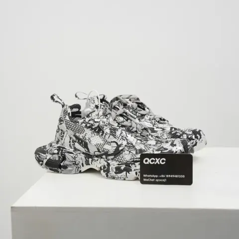 Balenciaga 3XL Champagne Gold Shoes option Graffiti