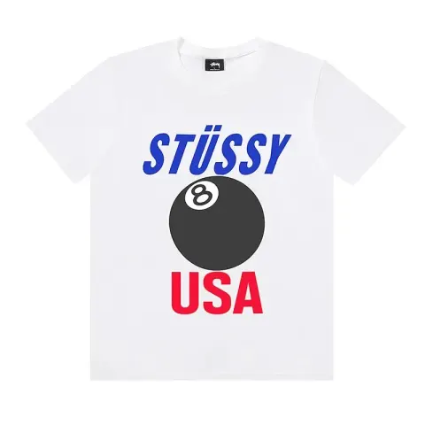 Stussy POLO option S889621# White
