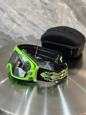 Chrome Hearts Ski Glasses option Green