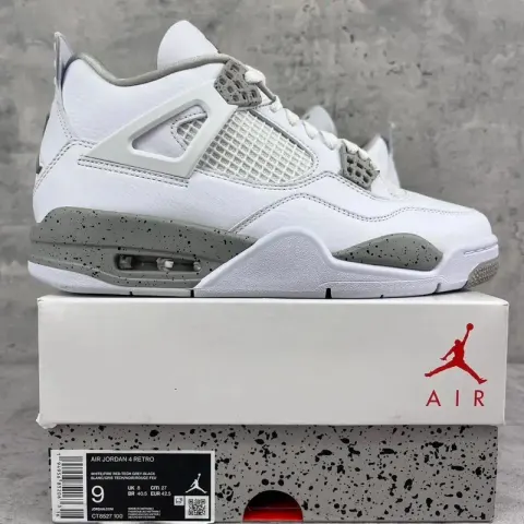 Jordan 4 Manila option White Oreo CT8527-100