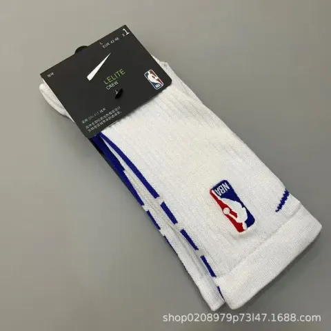 Nike NBA Socks option 19 long white dark blue