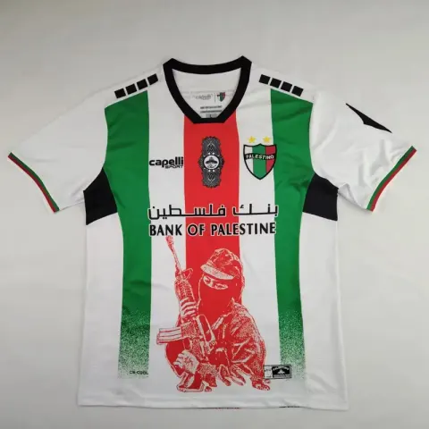 Palestine Jersey option 2425 Palestine Home White Special Editio