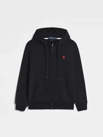 Ralph Lauren Zip Hoodie option black red label
