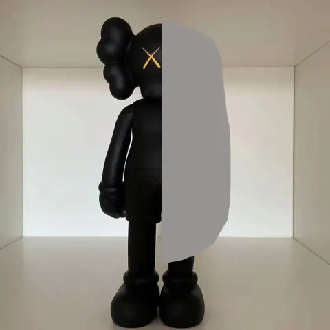 Kaws Figure option 37cm16 inch semi-prototype black