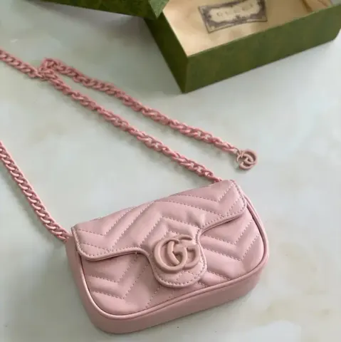 Gucci GG Marmont Belt Bag option 16.5cm pink