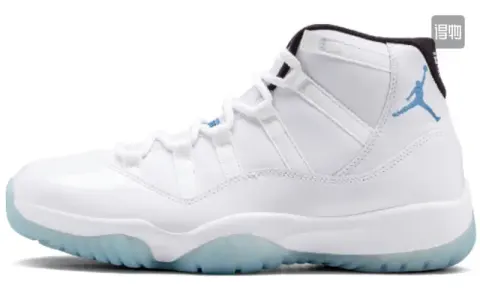 Jordan 11 Cap and Gown option Legend Blue