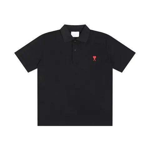 Ami Paris Polo option Black -118#