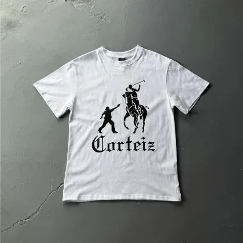 Corteiz T-shirts option white