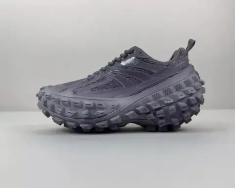Balenciaga Defender All-Black Shoes option Smoked purple