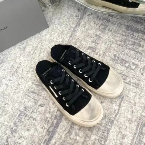 Balenciaga Paris Shoes option Black half trailer