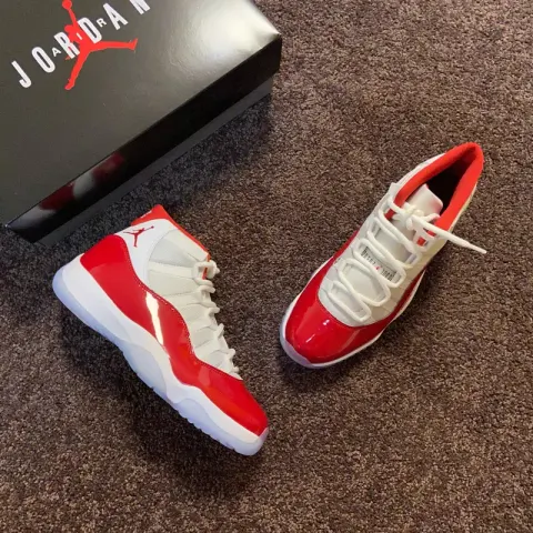 Jordan 11 Cap and Gown option cherry
