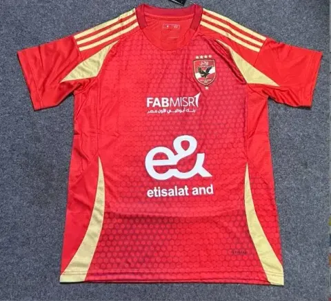 Legia Warszawa 24/25 Away Jersey option Al Ahly Orange