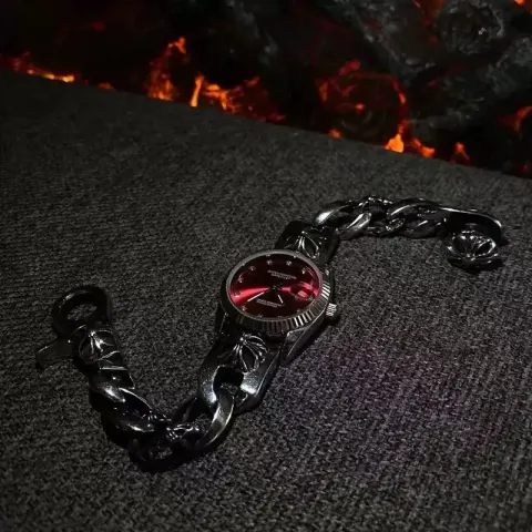 Chrome Hearts Rolex Watch option Red s