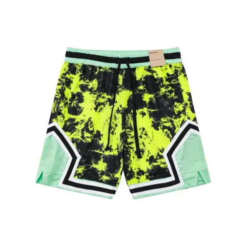 Jordan Shorts (Snake-Skin) option C2417 tie dye black fluorescent green