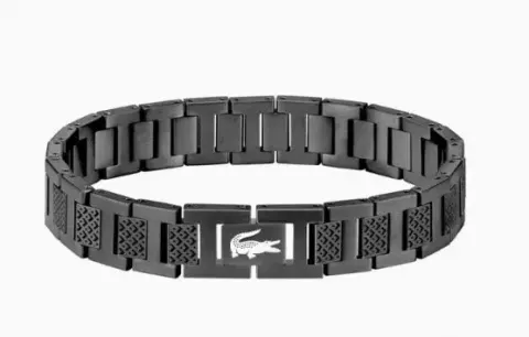 Lacoste Bracelet option Black logo with picture [without magnet]