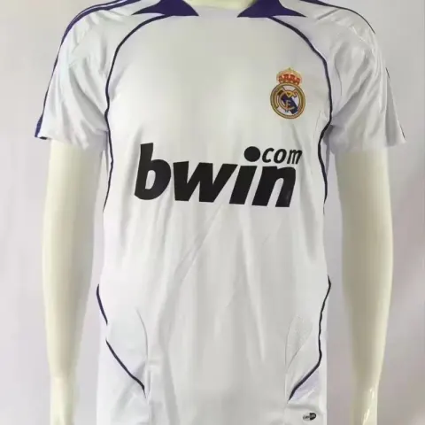 Manchester United Retro Jersey 07-08 option 0708 Real Madrid Home