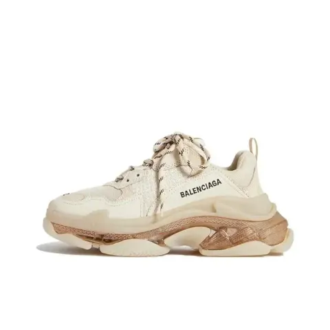 Balenciaga 3S White Shoes option Beige