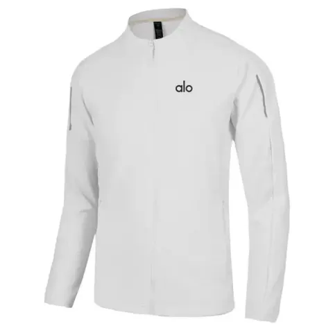 Lululemon Running Thin Zip Hoodie option white