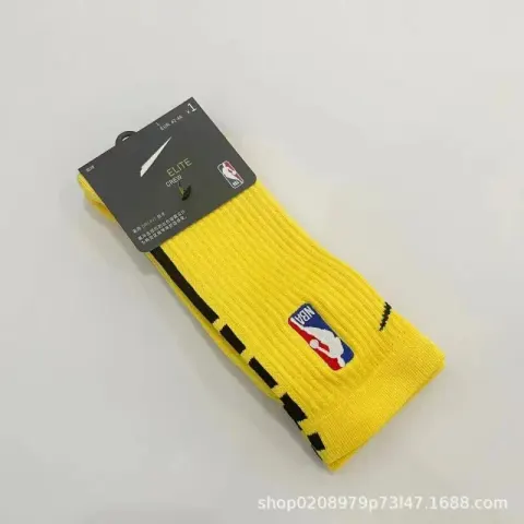 Nike NBA Socks option 19 Long Yellow