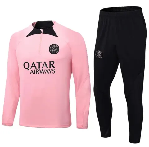 Football Set Tracksuit option 2223 Paris Pink