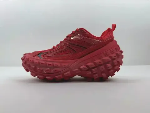 Balenciaga Defender All-Black Shoes option Red 3