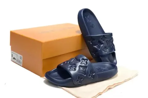 LV Waterfront Shoes option Tibetan blue