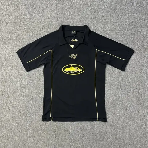 Corteiz T-Shirts option 713 black yellow
