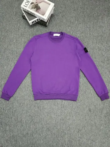 Stone Island Hoodie option purple