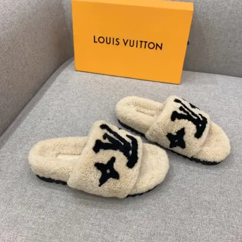 LV Bom Dia Shoes option Beige Black