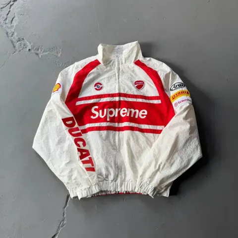 Supreme Ducati Tracksuit option 067 white red/coat