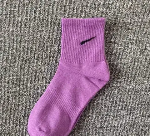 Nike Socks option in the tube purple