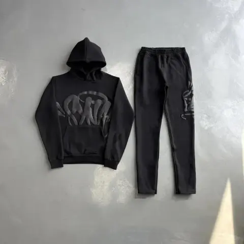 Syna Tracksuit Black-Grey option Black/Black Print