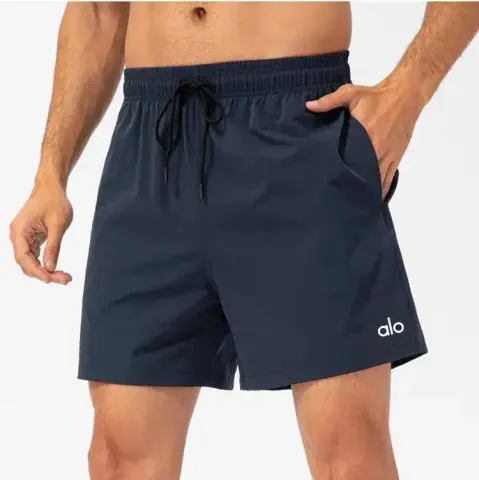Lululemon Shorts option Tibetan blue