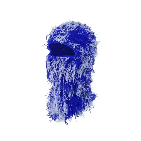Yeat Mask option sapphire blue bottom light blue sapphire blue whiskers