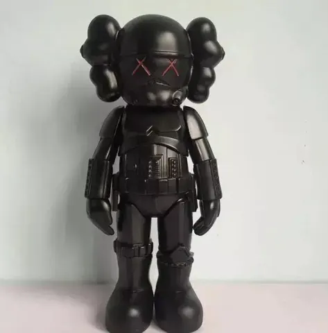 Kaws Figure option 25cm Black Soldier