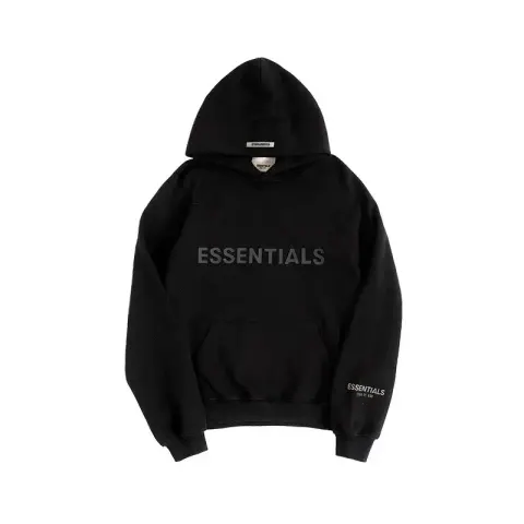 Essentials Hoodie option Black