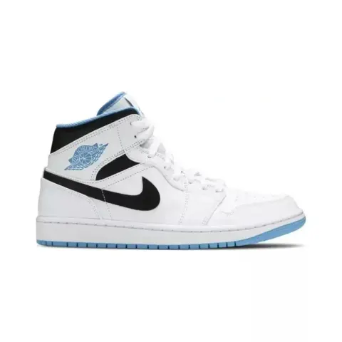 Jordan 1 Mid Shoes option Laser Blue