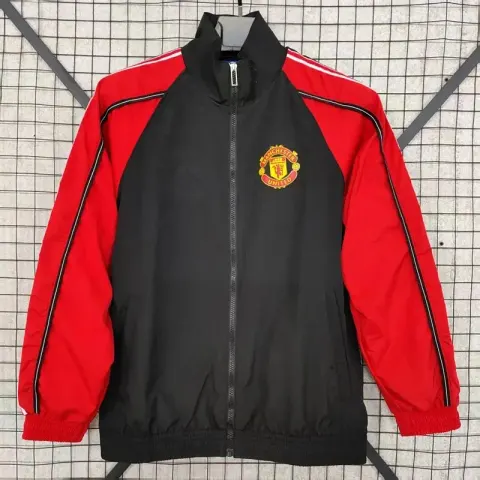 Vintage Jersey Hoodie Zip option Manchester United Vintage One-sided Coat