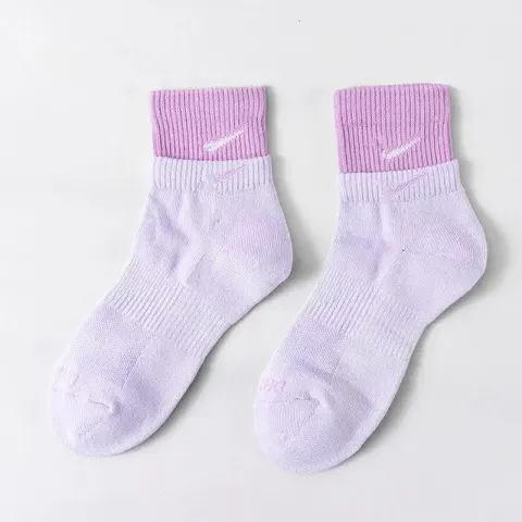 Nike Socks option [Middle Tube] Light Purple-Purple