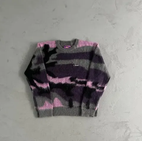 Cortiez Camo Sweater option purple