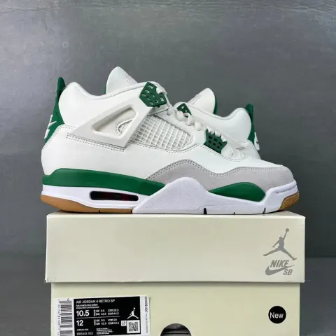 Jordan 4 Green Metallic option Turquoise DR5415-103