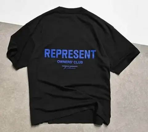 HOUSE OF ERRORS T-shirt option R447# black blue label