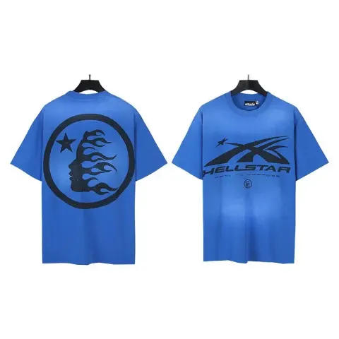 Hellstar Tees option 665 wash water blue