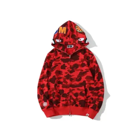 Bape Shark Hoodie option 8301 red
