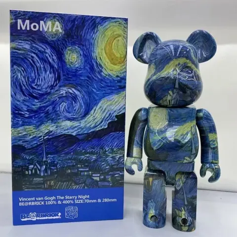 Bearbrick 400% option Starry Night