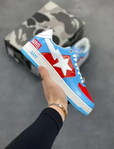 Bape SK8 ( Tons Of Colorways ) option Blue Red