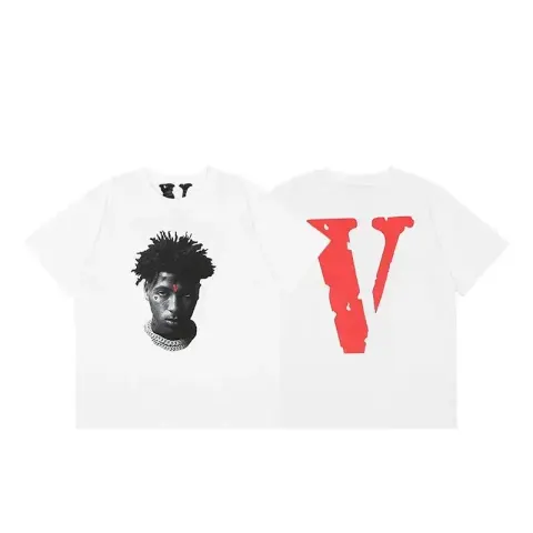 Vlone x Juice WRLD T-Shirt option 6107 white