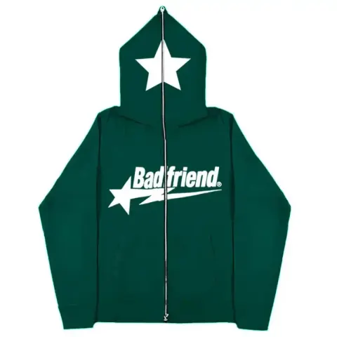 Badfriend Hoodie option green