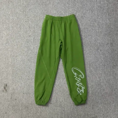 Corteiz Alcatraz Basic Black Pants option Green 3