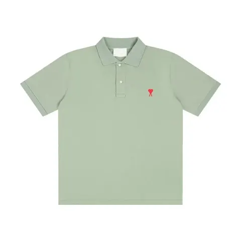 Ami Paris Polo option light green -118#